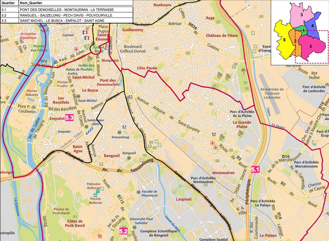 Toulouse Sud Est Location AccessionToulouse.fr